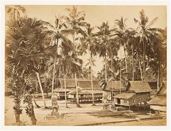 ÉMILE GSELL (1838-1879) An album titled Ruines dAng-Cor, Cambodge.
